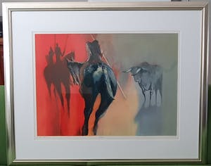 Edwin Salomon - Animals in red kopen? Bied vanaf 50!