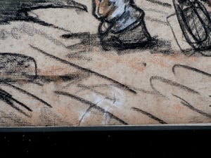 Pieter Dupont - kleurkrijt: rustende trekpaarden kopen? Bied vanaf 895!