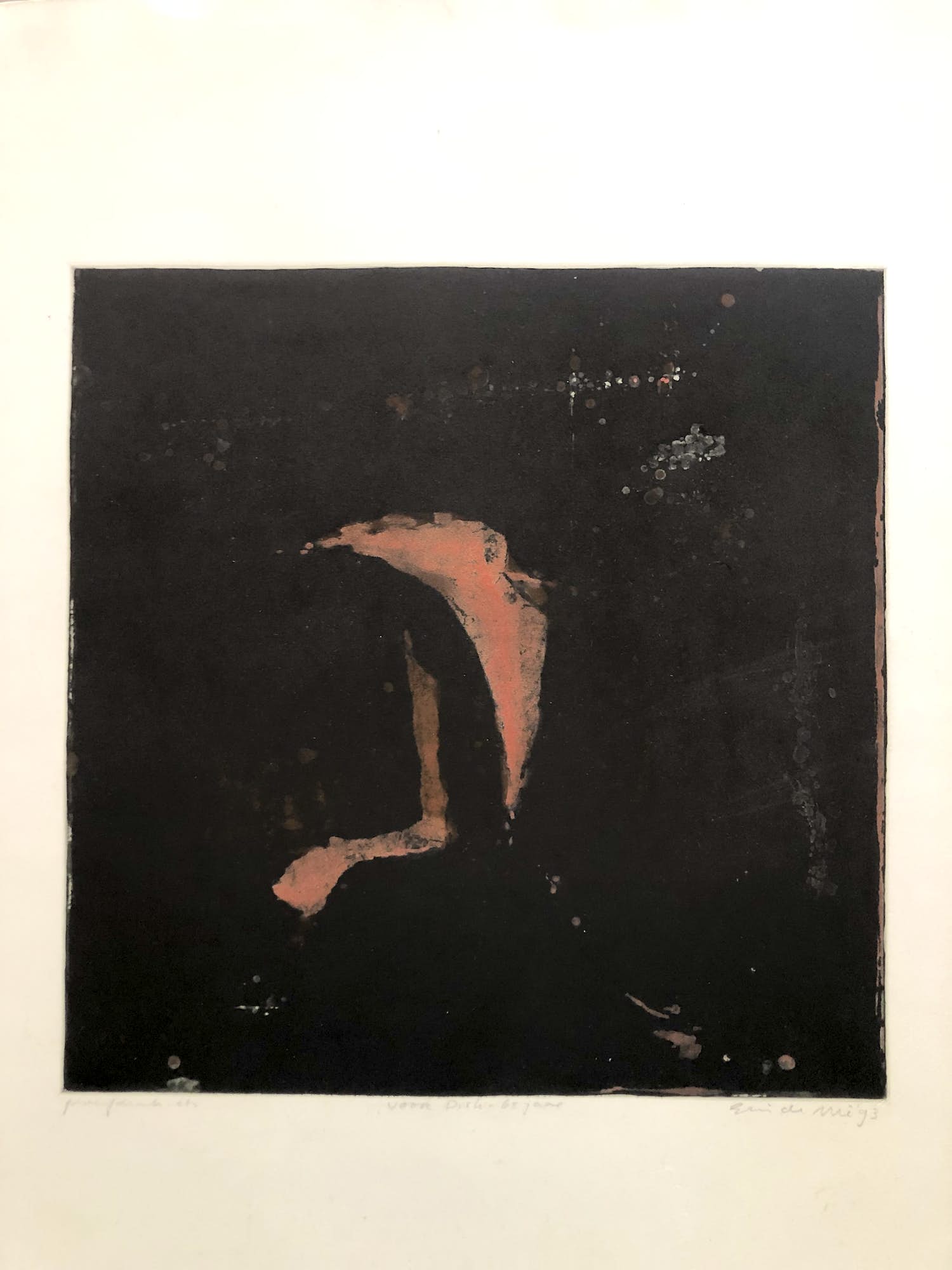 Eric de Nie - Abstract werk proefdruk kopen? Bied vanaf 29!