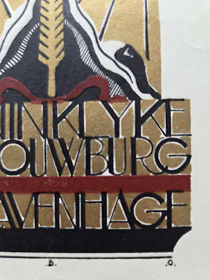 Jeanne Bieruma Oosting - Programma. Kon. Schouwburg Den Haag.1932. kopen? Bied vanaf 79!