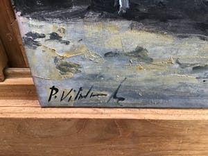 Niet of onleesbaar gesigneerd - Onderhoud aan de waterkant. kopen? Bied vanaf 1!
