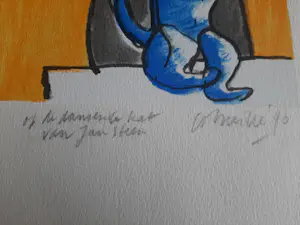 Corneille - Litho, Titel, le chat qui danse - 1996 kopen? Bied vanaf 175!