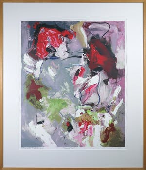 Charlotte Molenkamp - Zeefdruk, Japanse Tuin - Ingelijst kopen? Bied vanaf 100!