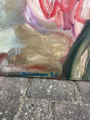 Annemarie Fischer - olieverf op doek,titel onbekend kopen? Bied vanaf 20!