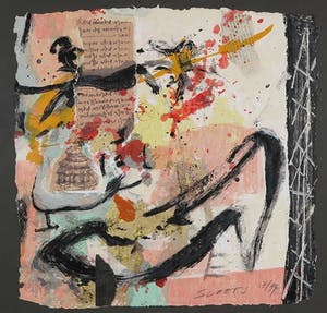 Miriam Slaats - Zeefdruk, Slaat meets slaats - Ingelijst kopen? Bied vanaf 1!