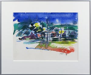 Piet Snoeren - Aquarel, Zonder titel kopen? Bied vanaf 1!