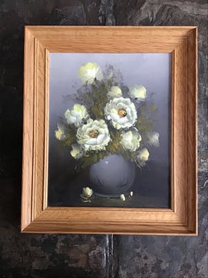 Niet of onleesbaar gesigneerd - Pot met bloemen. kopen? Bied vanaf 1!