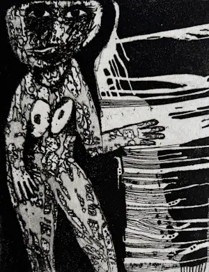 AcheterHans van Draanen - handgesigneerde ets | 'Naakte vrouw' | 1964? Enchérissez de 80!