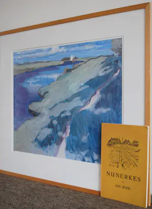 Jan Altink - Het Reitdiep bij Groningen - ingelijste litho - incl. Nunerkes 1970, oplage 400 kopen? Bied vanaf 95!