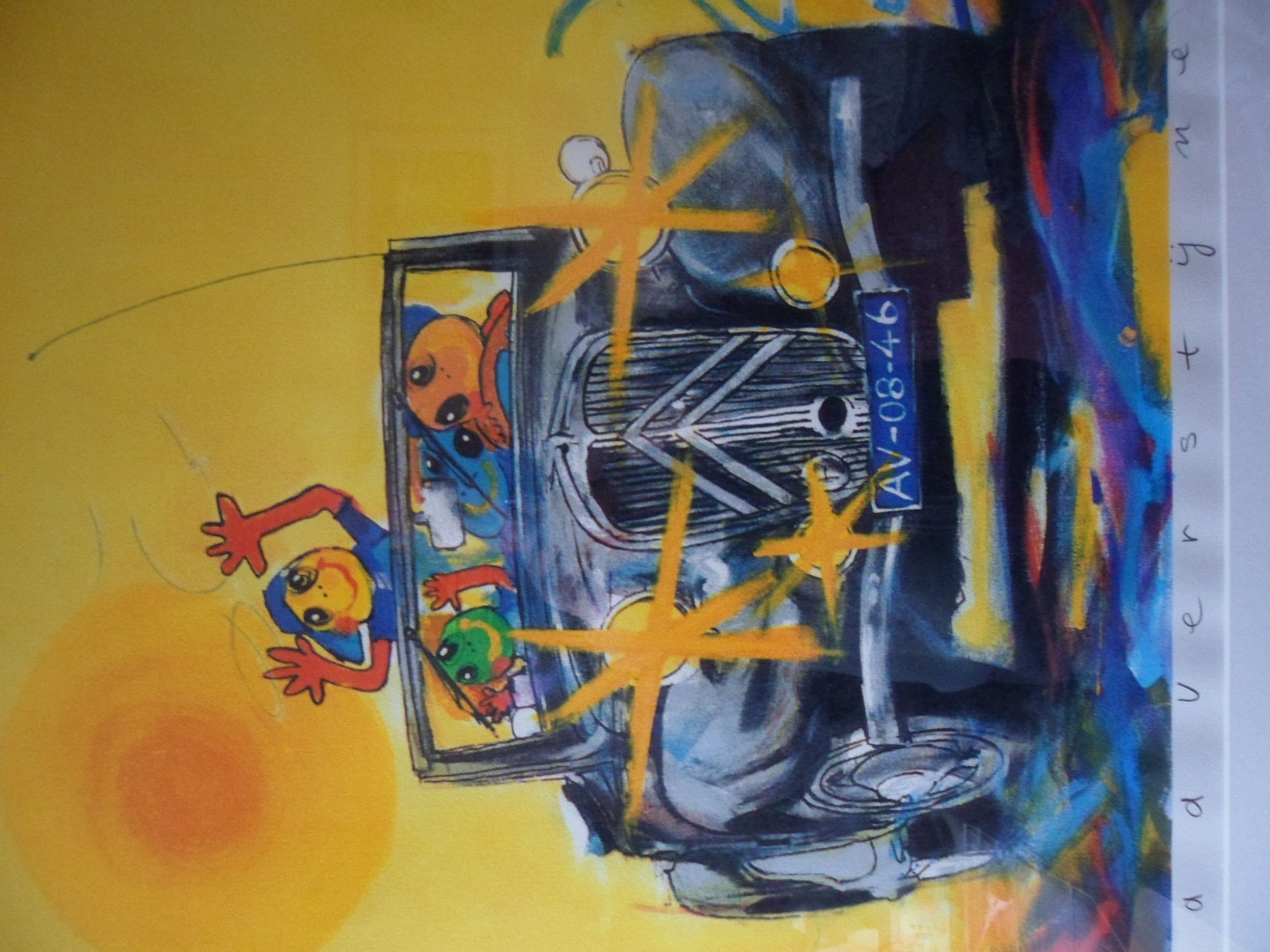 Ad Verstijnen - Kleuren zeefdruk. Citroen Traxion Avant cabriolet kopen? Bied vanaf 95!