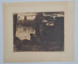 Willem de Zwart - 6 etsen, 5x handgesigneerd kopen? Bied vanaf 150!