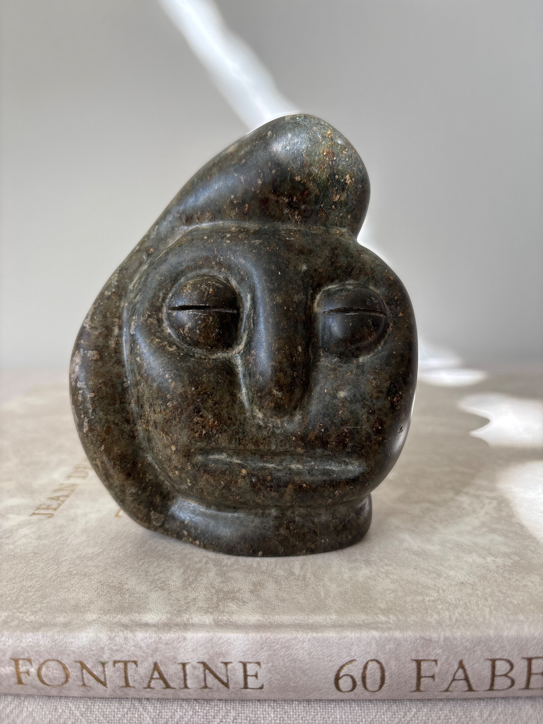 Fanizani Akuda - Handgesigneerd sculptuur van serpentijnsteen / Shona-kunst kaufen? Bieten Sie von 100!