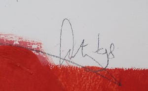 Arty Grimm - Olieverf op doek, Abstracte compositie - Ingelijst (Zeer groot) kopen? Bied vanaf 700!