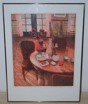 Marcel Schellekens - grote kleurets, Atelier, oplage 70 ex. kopen? Bied vanaf 110!