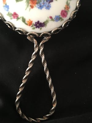 Niet of onleesbaar gesigneerd - Frans handspiegeltje kopen? Bied vanaf 10!