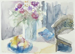 Pat Houkes - Aquarel, Stilleven - Ingelijst kopen? Bied vanaf 1!