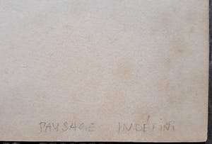 Nono Reinhold - Paysage indéfini, aquatint ets met reliëfdruk kopen? Bied vanaf 50!