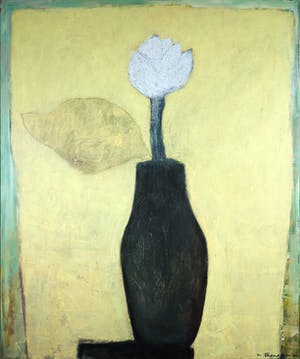 Marieke Thomassen - Acryl op doek, Uit de serie 'Zomervazen' (Groot) kopen? Bied vanaf 150!