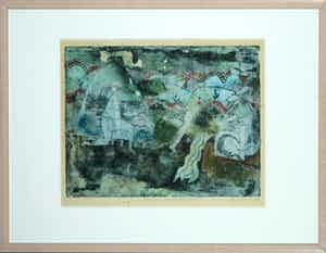 John Lie a Fo - Kleurenets, Demande pour d'une serieus- Ingelijst verkocht voor € 35!