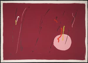 Kikuo Saito - Zeefdruk, Zonder titel kopen? Bied vanaf 100!