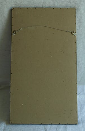 Niet of onleesbaar gesigneerd - Ingelijste gouache op zijde, Japan? China? , Vogel op bloemtak kopen? Bied vanaf 1!