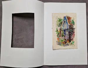 Rein Snapper - een mooie Aquarel "huis aan de Nieuwendammerdijk Amsterdam" - gesigneerd kopen? Bied vanaf 45!