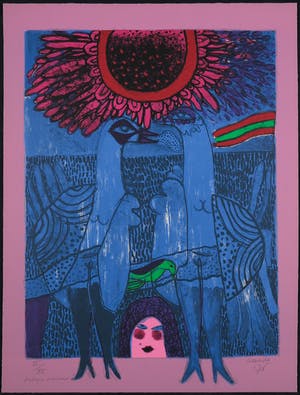 Corneille - Litho, Dialogue d'oiseaux kopen? Bied vanaf 1!