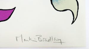 Martin Bradley - Zeefdruk, The Chickens kopen? Bied vanaf 35!