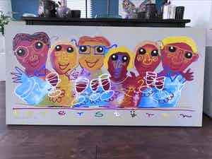 Ad Verstijnen - Feest! (designed by) verkocht voor € 120!