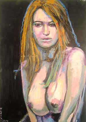 Peter Klashorst - Naakt verkocht voor € 750!