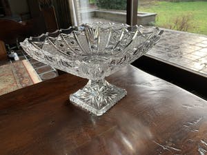 Niet of onleesbaar gesigneerd - Bohemian Czech vintage crystal kopen? Bied vanaf 1!