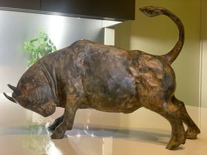 Pierre Chenet - Bronzen stier kopen? Bied vanaf 300!