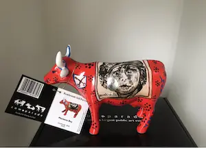 Marianne Bey - Cowparade / Selfportrait Rembrandt kaufen? Bieten Sie von 1!