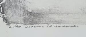 Wim Motz - Litho 'De dans' kopen? Bied vanaf 45!