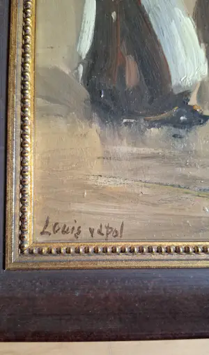 Louis van der Pol - Straatbeeld kopen? Bied vanaf 1500!