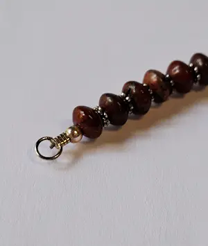 Nieuw Sterling zilveren armband gezet met ronde Eode jaspis kopen? Bied vanaf 45!