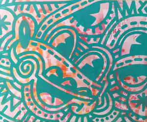 Ottograph - A Sky without Clouds (ZEER GROOT) verkocht voor € 250!