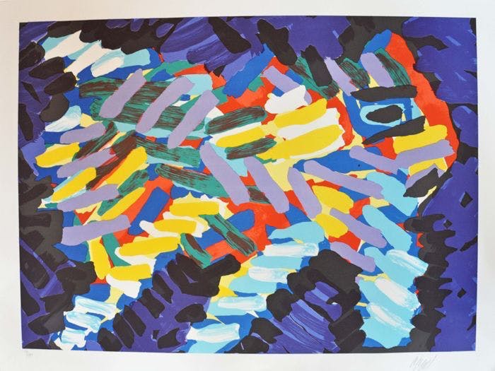 Karel Appel - Gesigneerde Litho - Oplage 175 ex. - 1978 !!! kopen? Bied vanaf 425!
