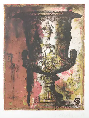 Gerti Bierenbroodspot - Litho, Zonder titel - Ingelijst kopen? Bied vanaf 50!