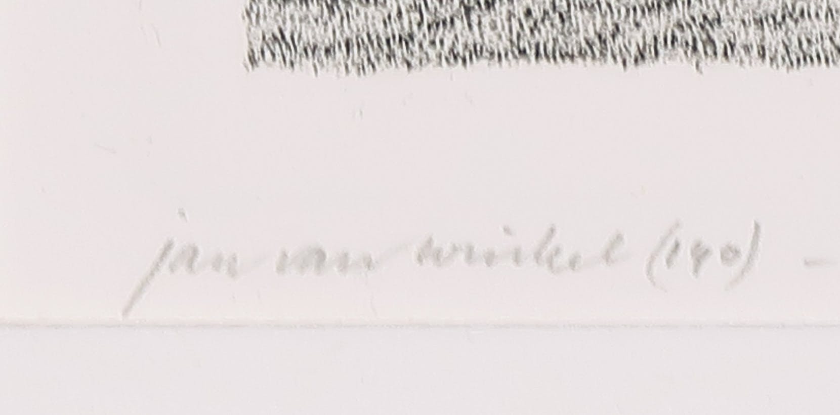 Jan van Winkel - Ets, Verandering kopen? Bied vanaf 35!