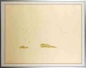 Tjibbe Hooghiemstra - Litho, Zonder titel - Ingelijst verkocht voor € 50!
