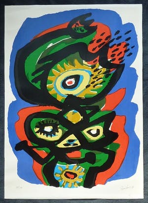 Anton Rooskens - litho (INGELIJST) kopen? Bied vanaf 399!