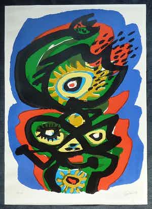 Anton Rooskens - litho (INGELIJST) verkocht voor € 399!