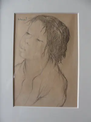 Gabriëlle Ferrand - 2 Pentekening, kopen? Bied vanaf 45!