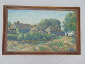 Petrus Theodorus Panhuizen - Brabants landschap kopen? Bied vanaf 110!