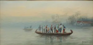 Kichigoro Mori Kinsen - "Op de Indonesische Rivieren" kopen? Bied vanaf 80!