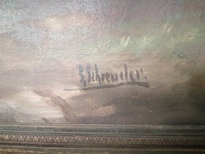 Geert Schreuder - Hollandse School (20e eeuw) - Zandpad door het bos kopen? Bied vanaf 1!