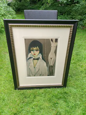 Kees van Dongen - KEES VAN DONGEN 'MARCELLE LEONI - Lithografische affiche voor Musée Cantini, Mar kopen? Bied vanaf 1111!