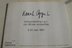 Karel Appel - Van Japan, via Italië naar de VS en terug naar Nederland kopen? Bied vanaf 60!