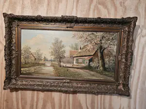 P. van Schaik - oud Hollands landschap kaufen? Bieten Sie von 50!